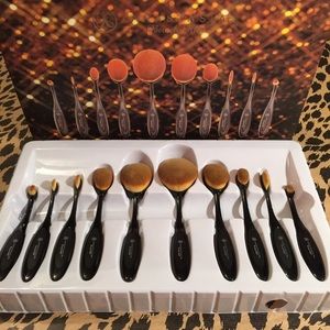 Anastasia 10 PC Oval Brush Set