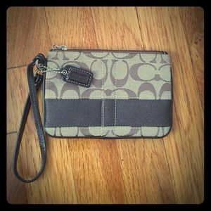 Coach wristlet