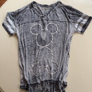 Distressed gray Disney T-shirt
