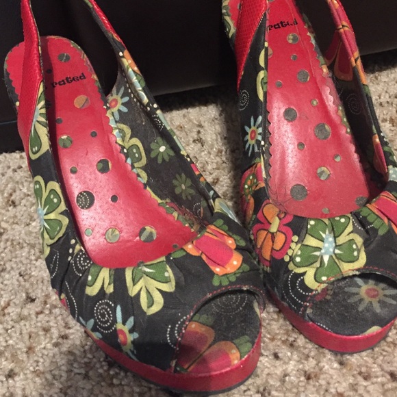 Not Rated Wedge Heels - Size 7 1/2.