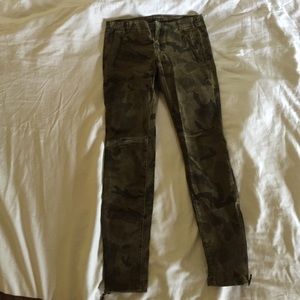 Zara army motto pants
