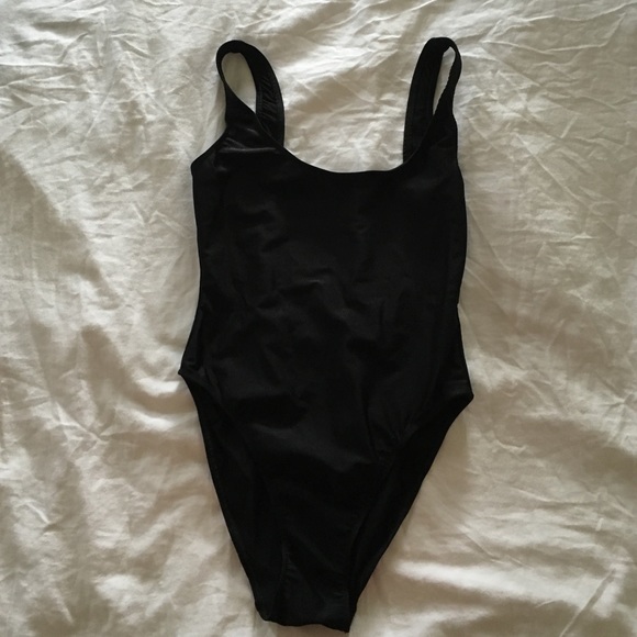 American Apparel Bathing Suit with Low Back