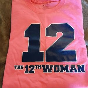 Hot Pink 12th Women Tshirt