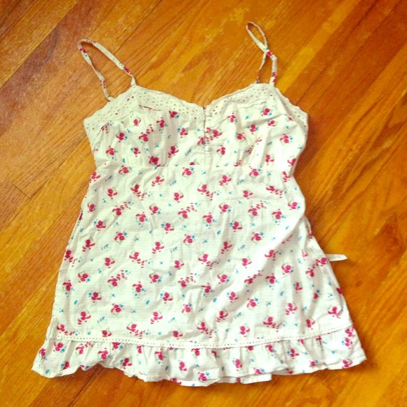 Floral tank top