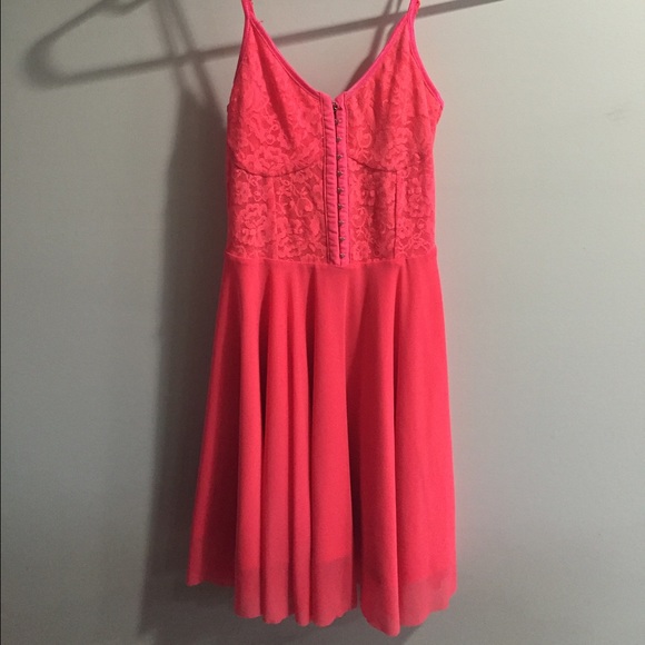 Hot Pink Skater Dress