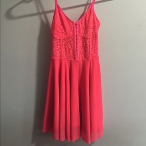 Hot Pink Skater Dress