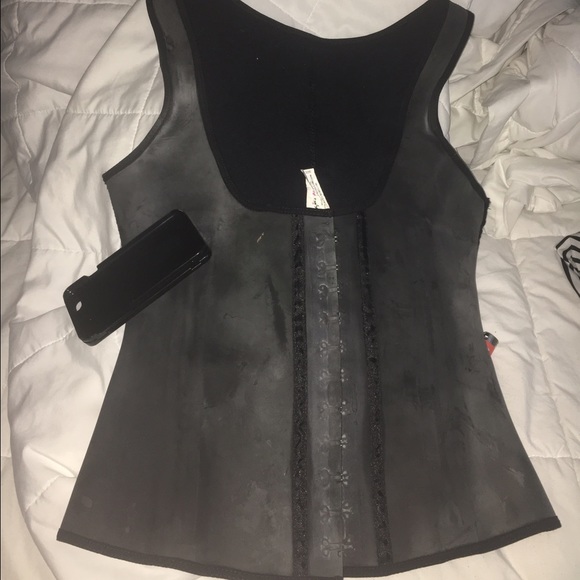 latex vest size 38