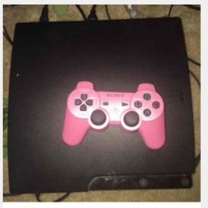 Ps3 with pink controller
