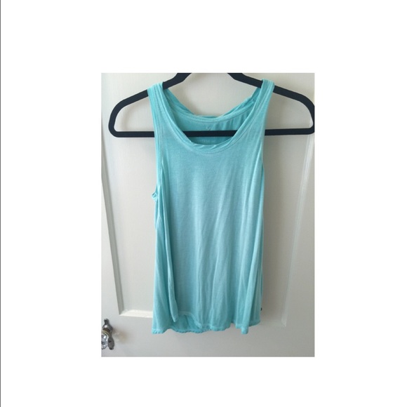 American eagle teal tank top