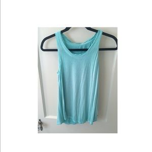 American eagle teal tank top