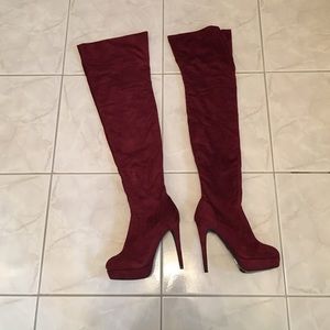 Thigh high boots
