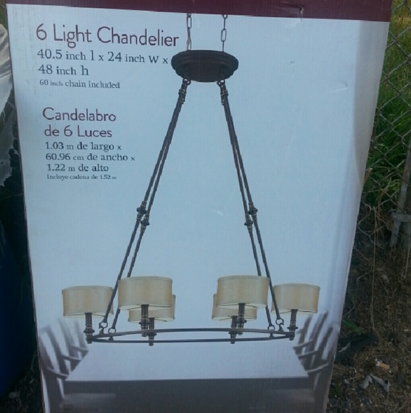 Brand new chandelier