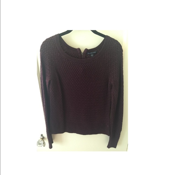 Maroon American eagle sweater