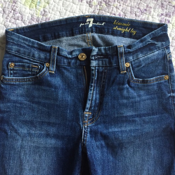 7 for all mankind Kimmie straight leg Capri