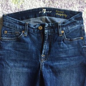 7 for all mankind Kimmie straight leg Capri