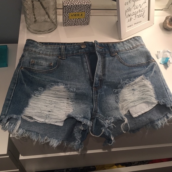 Jean shorts