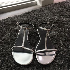 Silver Sandals