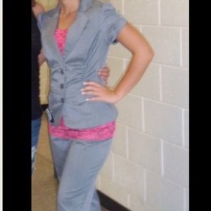 Maurice's blazer and pant suit.