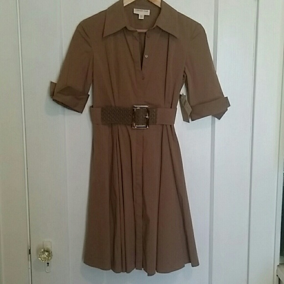 SALE! Coldwater Creek safari shirt dress NWT