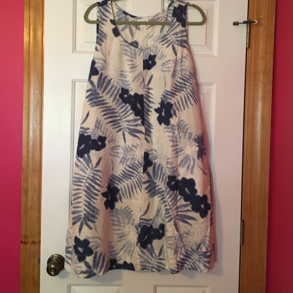 Blue and white J.Jill dress