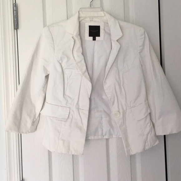 The Limited White blazer