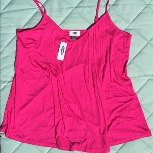 Bundles of 3, 30% off! Fuschia pink tank top