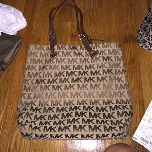 Mk shoulder bag brown