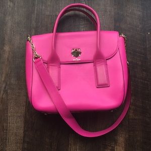 Kate Spade pink crossbody handbag