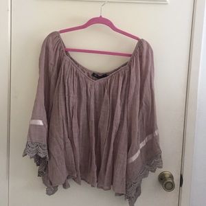 Off the shoulder top