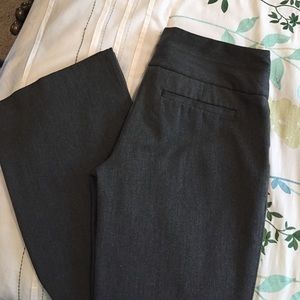 Dark Gray Express Editor Dress Pants