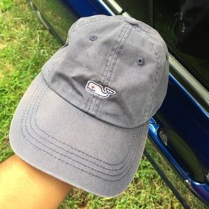 Used Navy Blue Vineyard Vines Cap