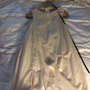 J.CREW BEIGE BUBBLE DRESS