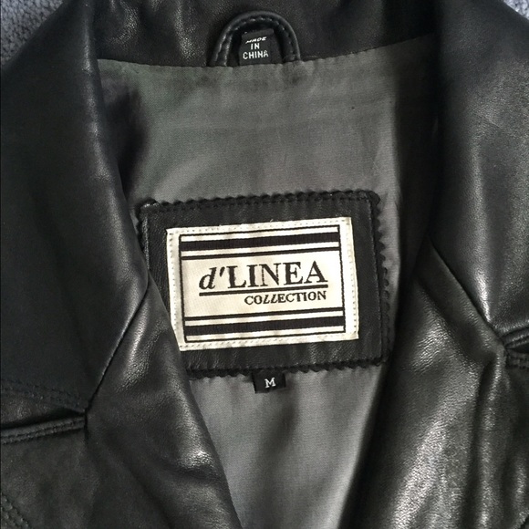 ๐๐ GENUINE BLACK LEATHER MOTO JACKET - Picture 2 of 4