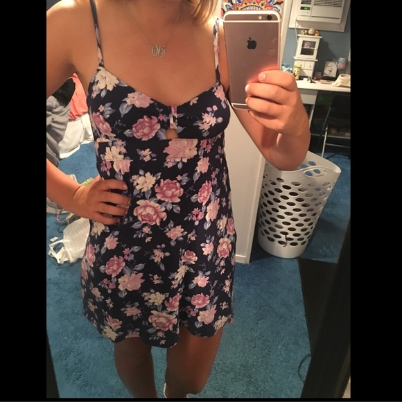 Flower Print Sundress - Picture 1 of 4