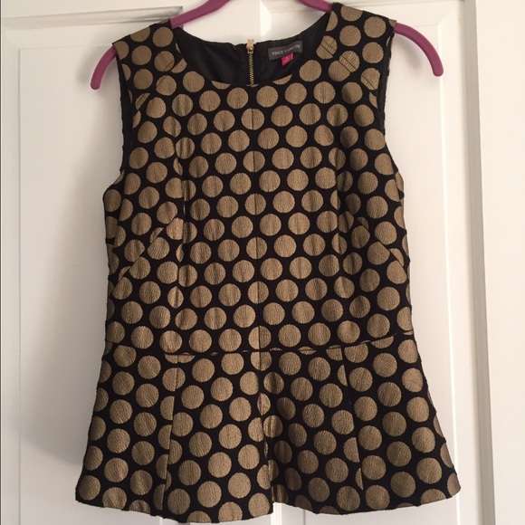 SOLD Vince Camuto peplum blouse size 4