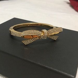 Bow Kate Spade bangle!