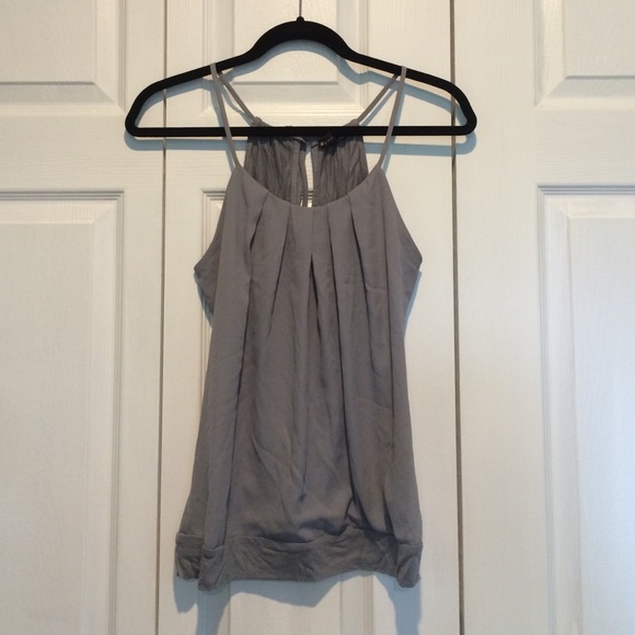 Grey tank top from express