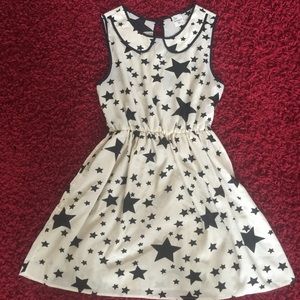 ‼️SALE‼️Black and White Star Dress