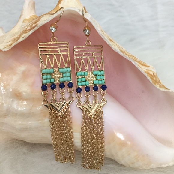 m haskell Jewelry - m Haskell Elegant Tribal Earring