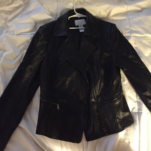 CACHE LEATHER JACKET