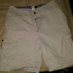Men's cargo shorts, size 34, chaps