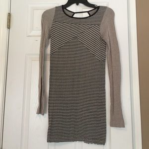 Intimately Free People multi-stripe bodycon