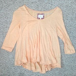 Deletta orange blouse