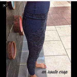 Lululemon En Route Crop Size 4 NWT