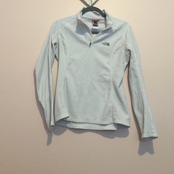 White North Face Sweatshirt
