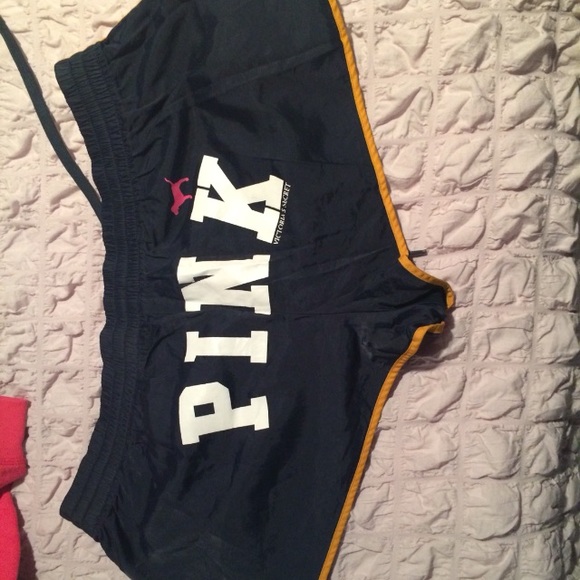 VS pink shorts