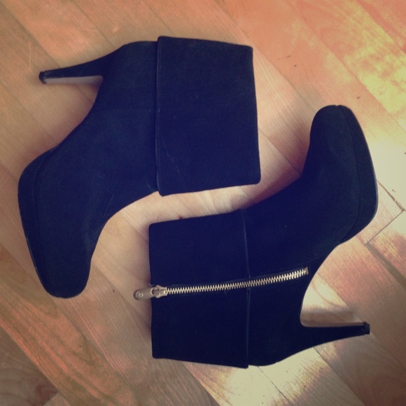 Black booties