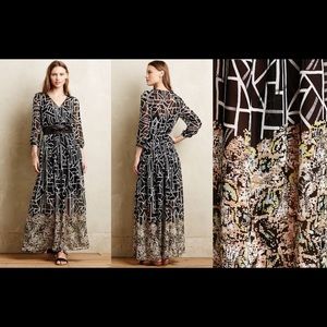 Anthropologie, Shear maxi dress