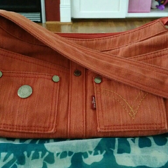 Levi's Denim Orange shoulder bag