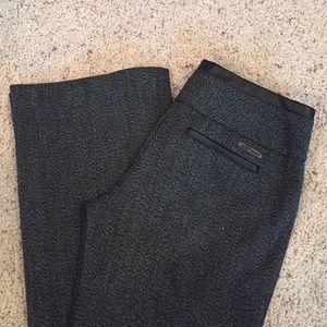 Express Black w/gray Dress Pants